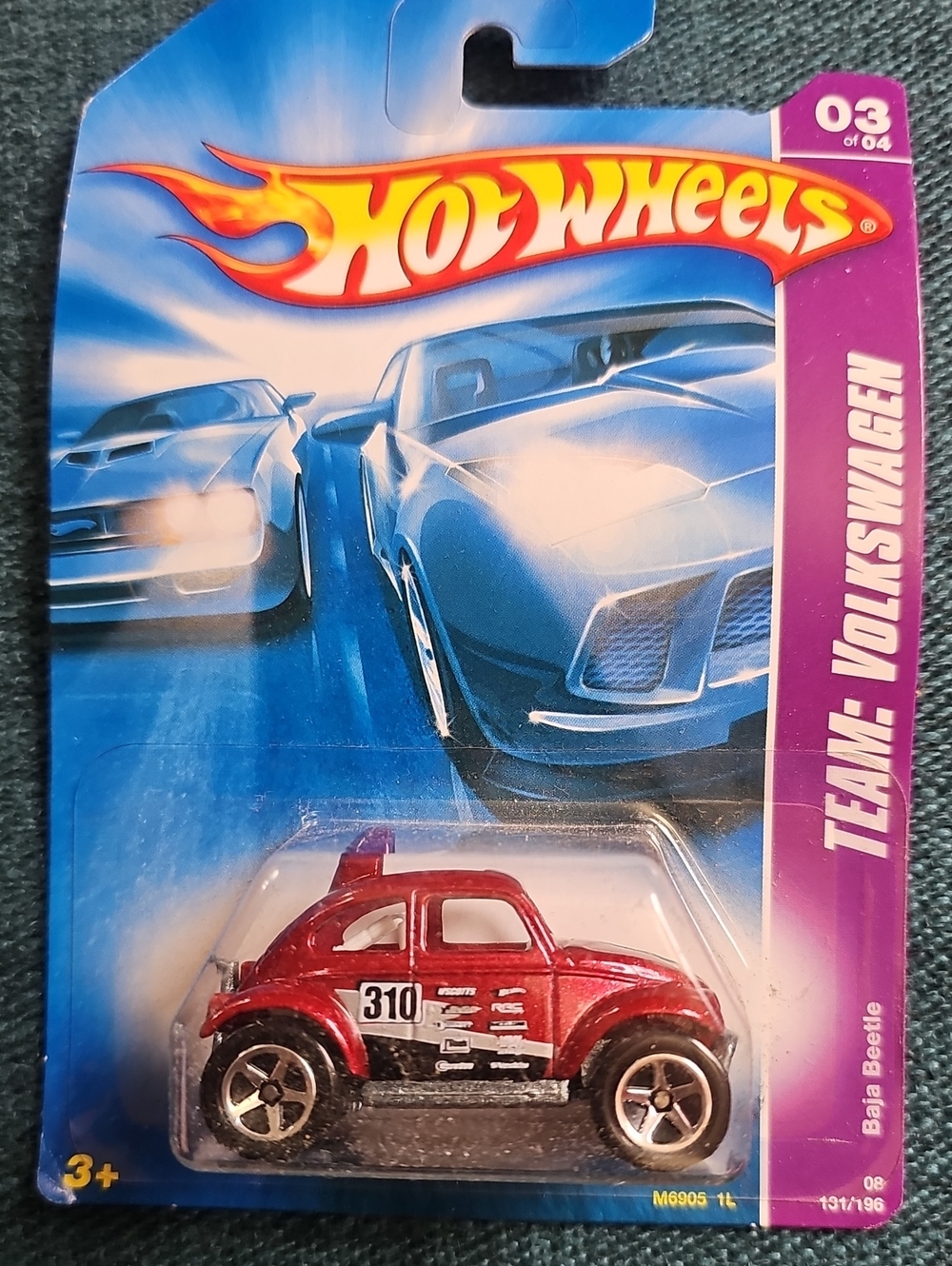 Hot Wheels Team Vilkswagen Baja Beetle